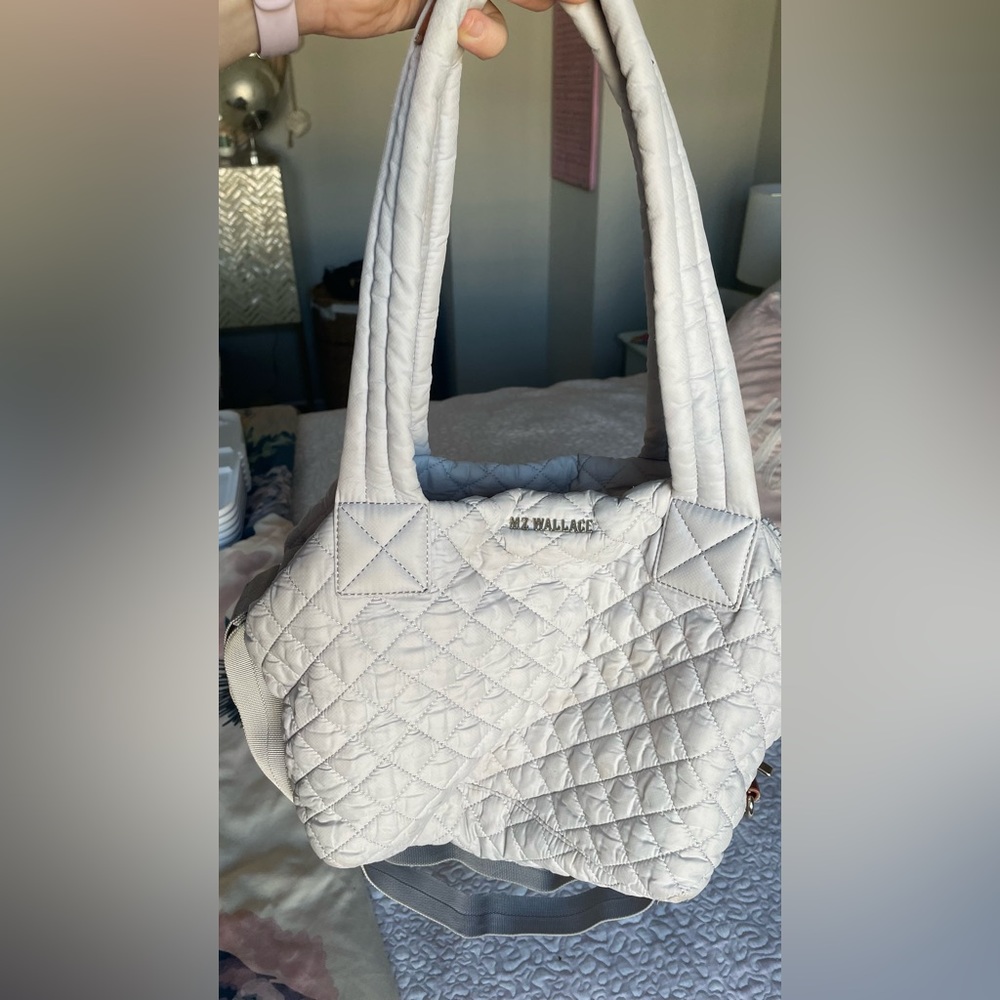 MZ Wallace Medium Sutton Bag in Mist